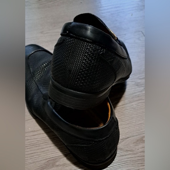 Stacy Adams Pomeroy Moc Toe Bit Slip on soft leather memory foam mens shoes - Picture 11 of 12